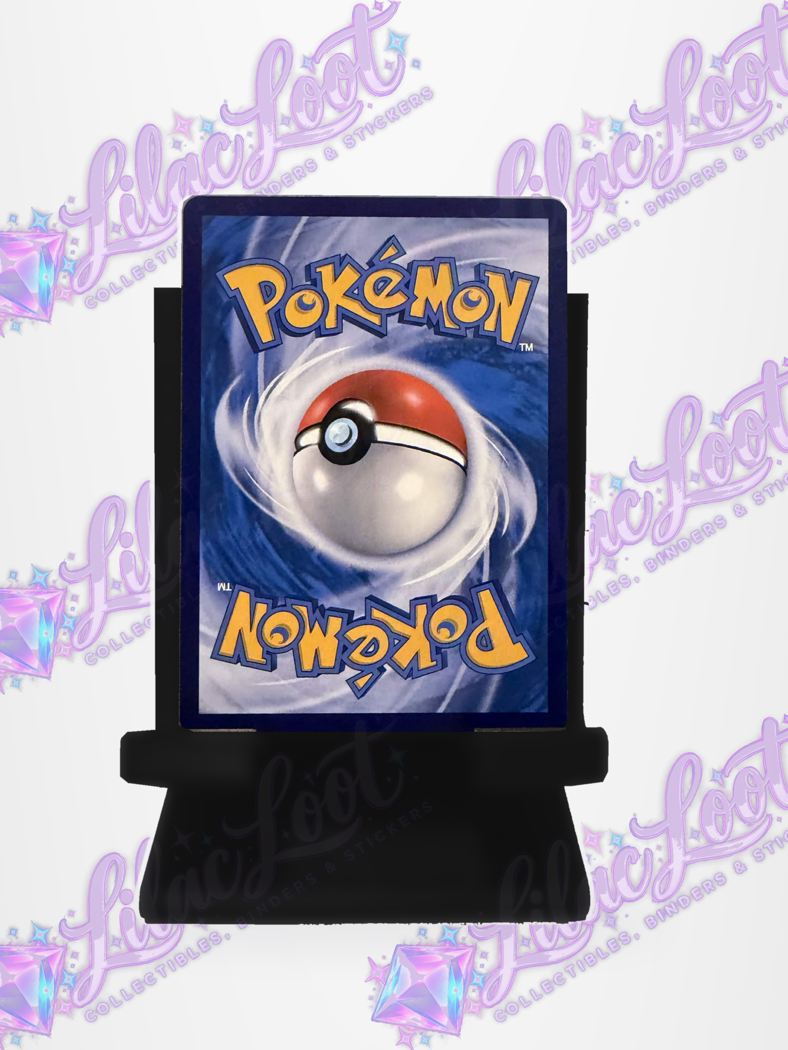 Back of the actual Duskull 210/207 AR – CSV8C – Simplified Chinese card with light diagonal Lilac Loot logo watermarks